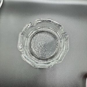 Clear Glass Ashtray
